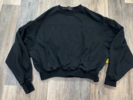 Sweatshirt Crewneck By Popflex In Black, Size: S on Sale