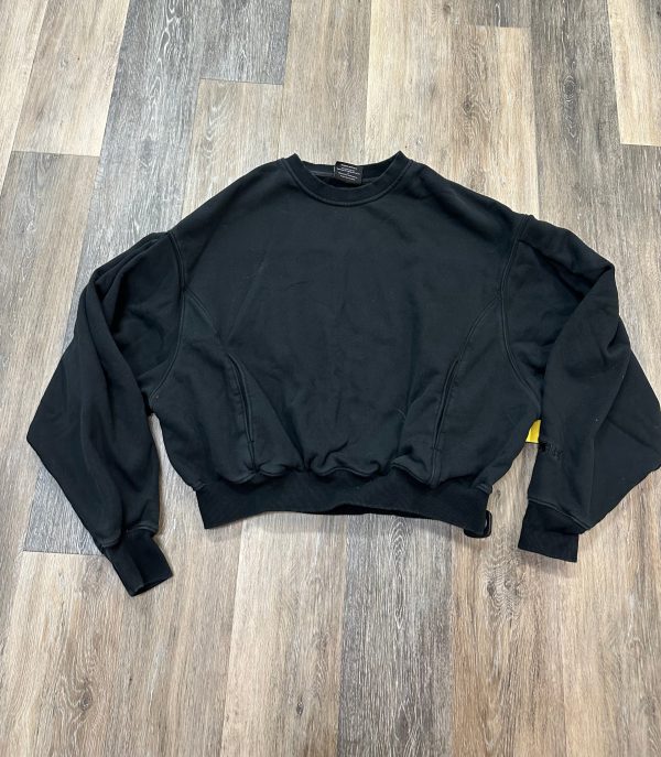 Sweatshirt Crewneck By Popflex In Black, Size: S on Sale